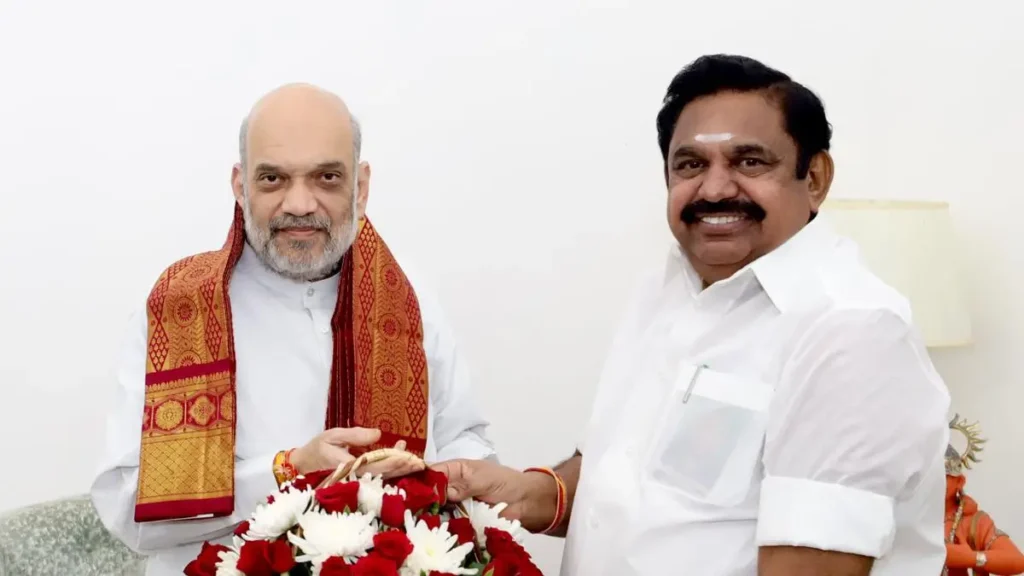 admk bjp alliance amitshah edappadi palanisamy