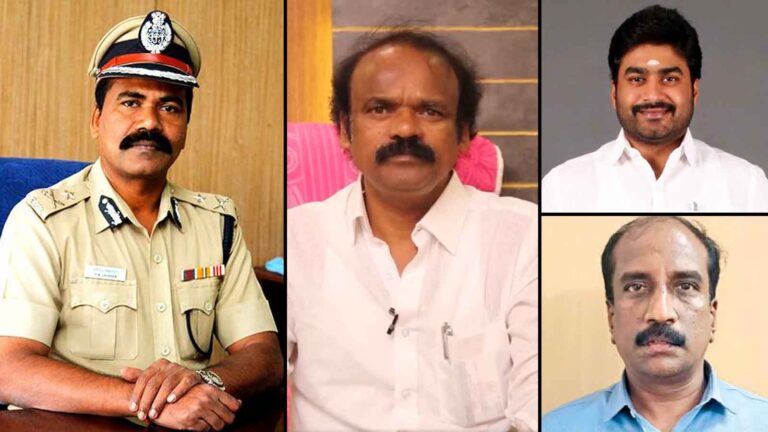 adgp jayaram-jagan moorthy-milagaipodi venkatesan-sp sanmuganathan son raja