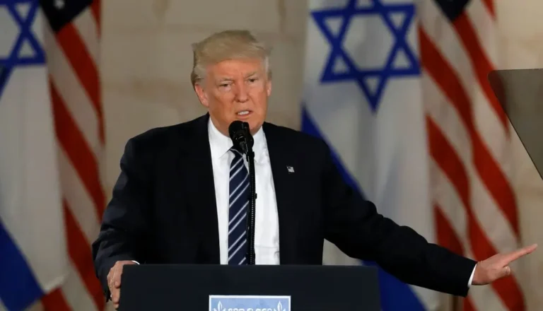 trump israel trump israel flag background