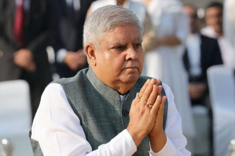 jagdeep dhankhar resigns as vice president