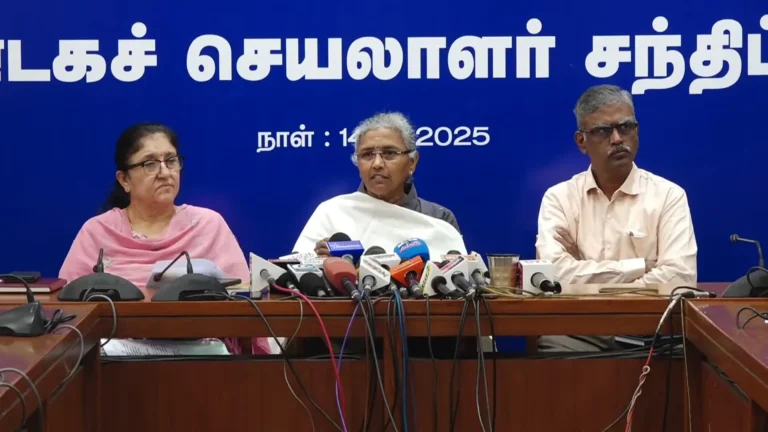 Official Spokespersons of the Government of Tamil Nadu