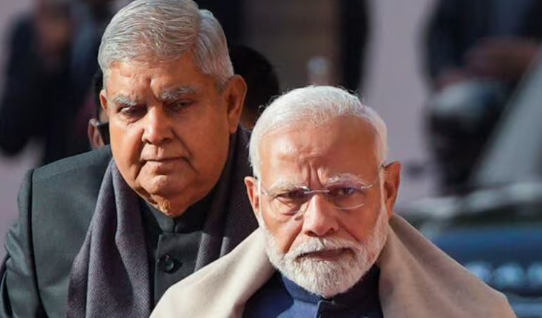 modi jagadeep dhankhar