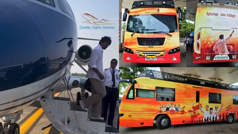 vijay tvk bus
