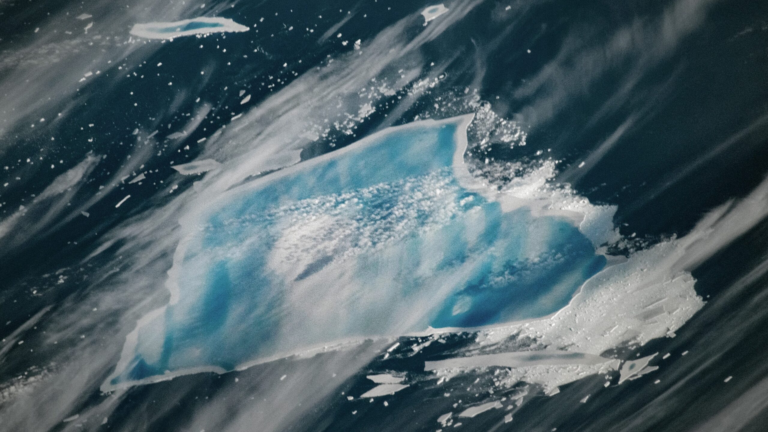Iceberg-Meltwater-Turns-NASA-released-satellite-photo-science-news